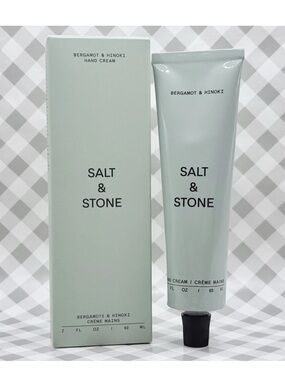 NEW, SALT & STONE Bergamot & Hinoki Hand Cream 2 fl oz
